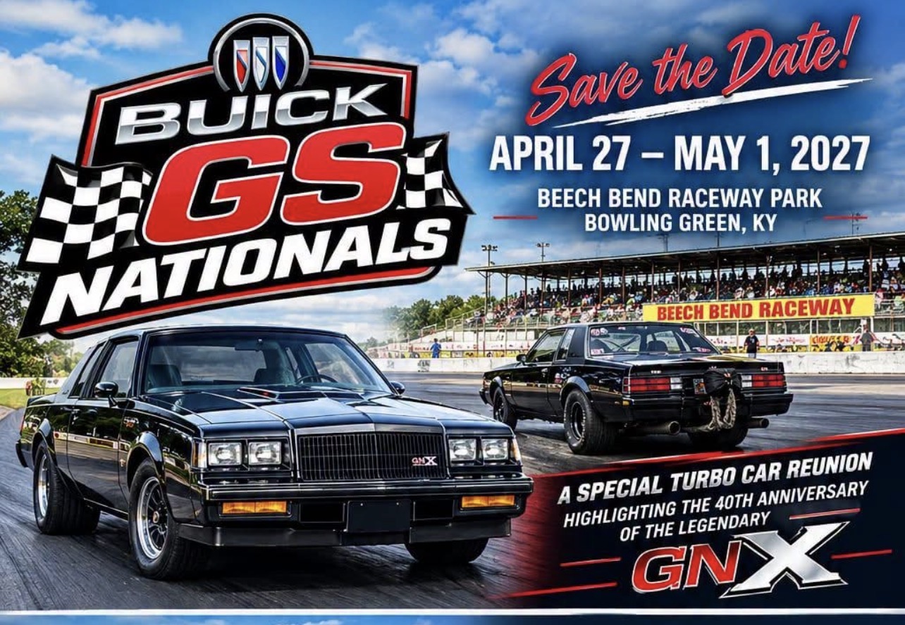 46th Buick GS Nationals event artwork