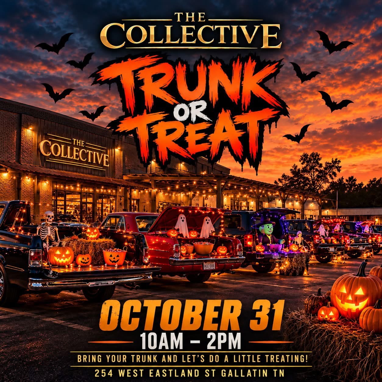 The Collective Trunk or Treat event artwork